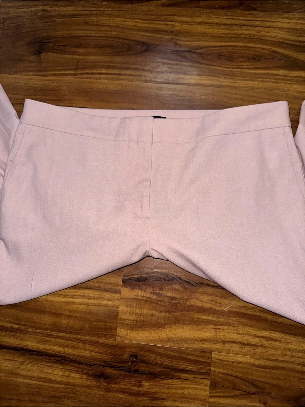 $5 Friday Ann Taylor Factory Blush Straight-Leg Pants - Picture 5 of 8